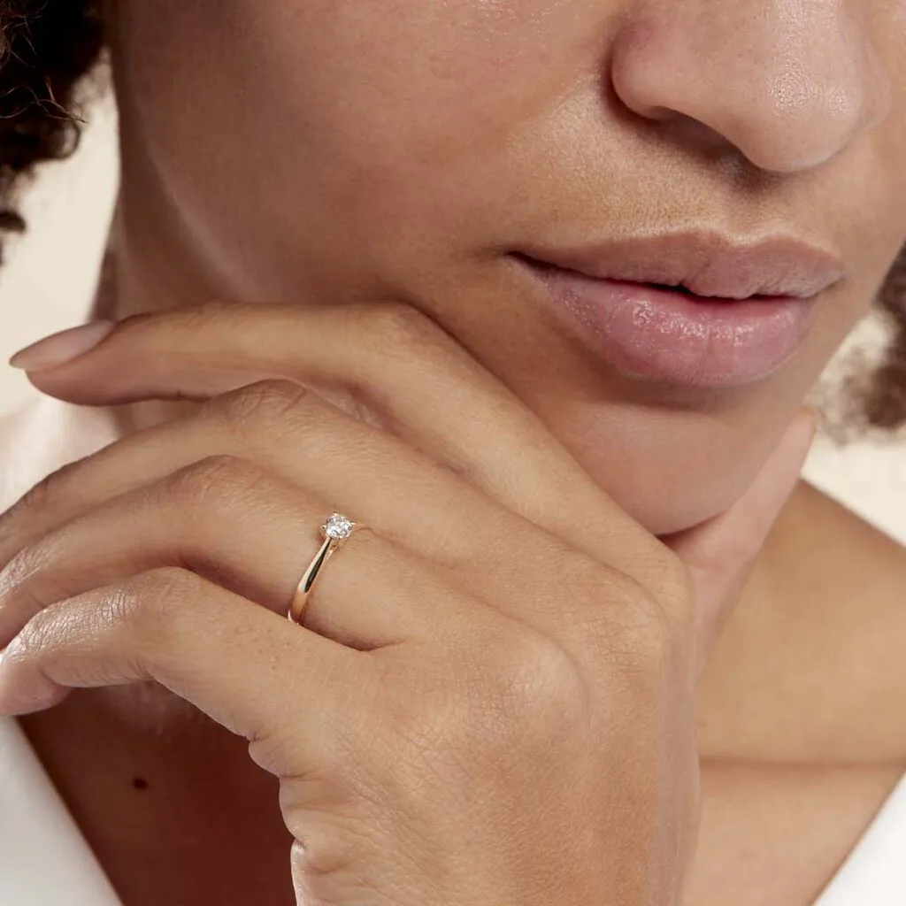 Histoire D'Or Bague Solitaire Victoria Or Jaune Diamant 8 Histoire D'Or Bague Solitaire Victoria Or Jaune Diamant – Image 6