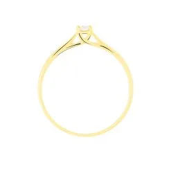 Histoire D'Or Bague Solitaire Victoria Or Jaune Diamant -Boucles d'oreilles Bracelet Soldes B3DFJDW1PG view2