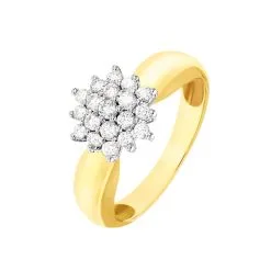 Histoire D'Or Bague Rasha Or Jaune Diamant