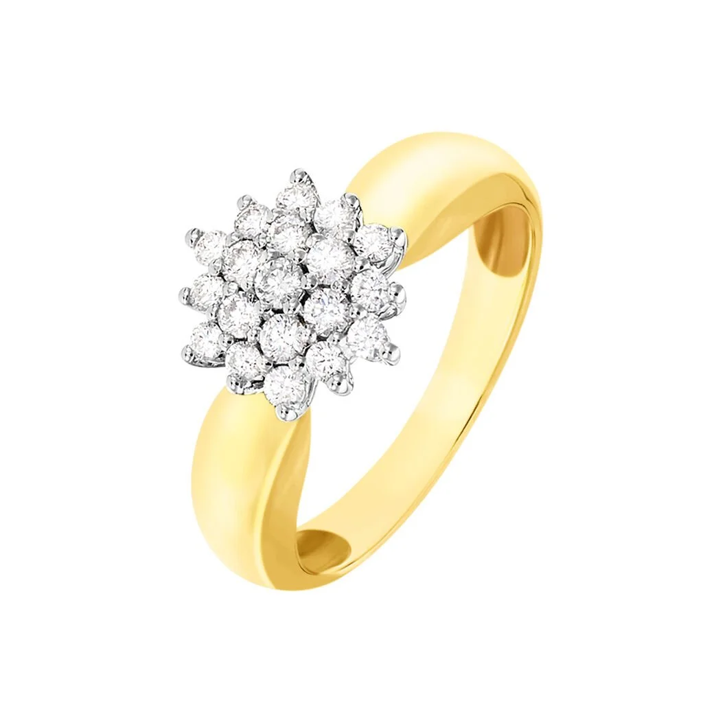 Histoire D'Or Bague Rasha Or Jaune Diamant 3 Histoire D'Or Bague Rasha Or Jaune Diamant