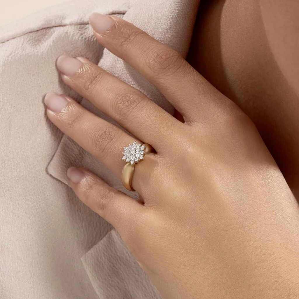 Histoire D'Or Bague Rasha Or Jaune Diamant 8 Histoire D'Or Bague Rasha Or Jaune Diamant – Image 6