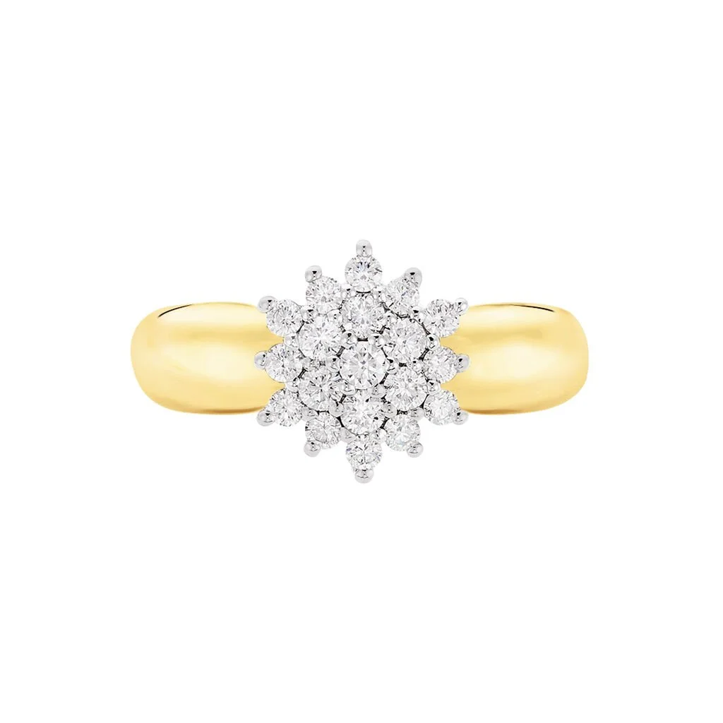 Histoire D'Or Bague Rasha Or Jaune Diamant 4 Histoire D'Or Bague Rasha Or Jaune Diamant – Image 2