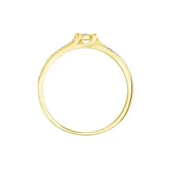 Histoire D'Or Bague Josane Or Jaune Diamant -Boucles d'oreilles Bracelet Soldes B3DFJDW3AF view2