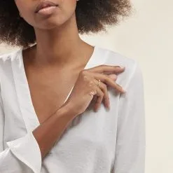 Histoire D'Or Bague Or Jaune Cerisette Diamant -Boucles d'oreilles Bracelet Soldes B3DFJDW3MU model0