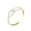 Histoire D'Or Bague Osanna Or Jaune Diamants