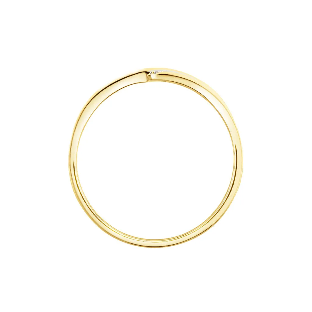 Histoire D'Or Bague Or Jaune Possana Diamants 5 Histoire D'Or Bague Or Jaune Possana Diamants – Image 3