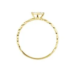 Histoire D'Or Bague Or Jaune Adlai Diamants 10 Histoire D'Or Bague Or Jaune Adlai Diamants -Boucles d'oreilles Bracelet Soldes B3DFJDW4CQ view2