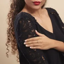 Histoire D'Or Bague Nesryne Or Jaune Rubis -Boucles d'oreilles Bracelet Soldes B3DFJRR144 model0