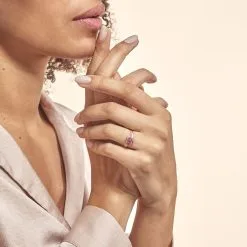 Histoire D'Or Bague Or Jaune Aurora Rubis Diamants -Boucles d'oreilles Bracelet Soldes B3DFJRR586 model1