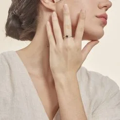 Histoire D'Or Bague Sagesse Or Jaune Saphir Et Diamant -Boucles d'oreilles Bracelet Soldes B3DFJSB240 model0