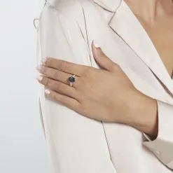 Histoire D'Or Bague Or Jaune Marie-camille Topaze Oxydes De Zirconium 13 Histoire D'Or Bague Or Jaune Marie-camille Topaze Oxydes De Zirconium -Boucles d'oreilles Bracelet Soldes B3DFJT5583 model1