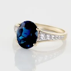 Histoire D'Or Bague Or Jaune Marie-camille Topaze Oxydes De Zirconium 11 Histoire D'Or Bague Or Jaune Marie-camille Topaze Oxydes De Zirconium -Boucles d'oreilles Bracelet Soldes B3DFJT5583 view3