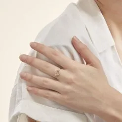 Histoire D'Or Bague Lovana Or Jaune Oxyde De Zirconium -Boucles d'oreilles Bracelet Soldes B3DFJZW001 model0