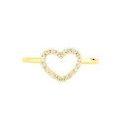 Histoire D'Or Bague Lovana Or Jaune Oxyde De Zirconium -Boucles d'oreilles Bracelet Soldes B3DFJZW001 view1