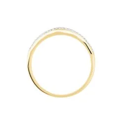 Histoire D'Or Bague Mauna Or Jaune Oxyde De Zirconium -Boucles d'oreilles Bracelet Soldes B3DFJZW03J view2