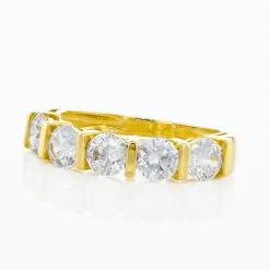 Histoire D'Or Bague Lyana Or Jaune Oxyde De Zirconium -Boucles d'oreilles Bracelet Soldes B3DFJZW0HF view3