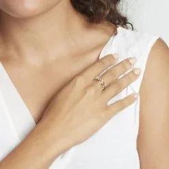 Histoire D'Or Bague Or Jaune Nahia Oxydes De Zirconium 13 Histoire D'Or Bague Or Jaune Nahia Oxydes De Zirconium -Boucles d'oreilles Bracelet Soldes B3DFJZW0O0 model1