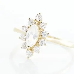 Histoire D'Or Bague Or Jaune Vladimira Oxyde De Zirconium -Boucles d'oreilles Bracelet Soldes B3DFJZW0RU view3