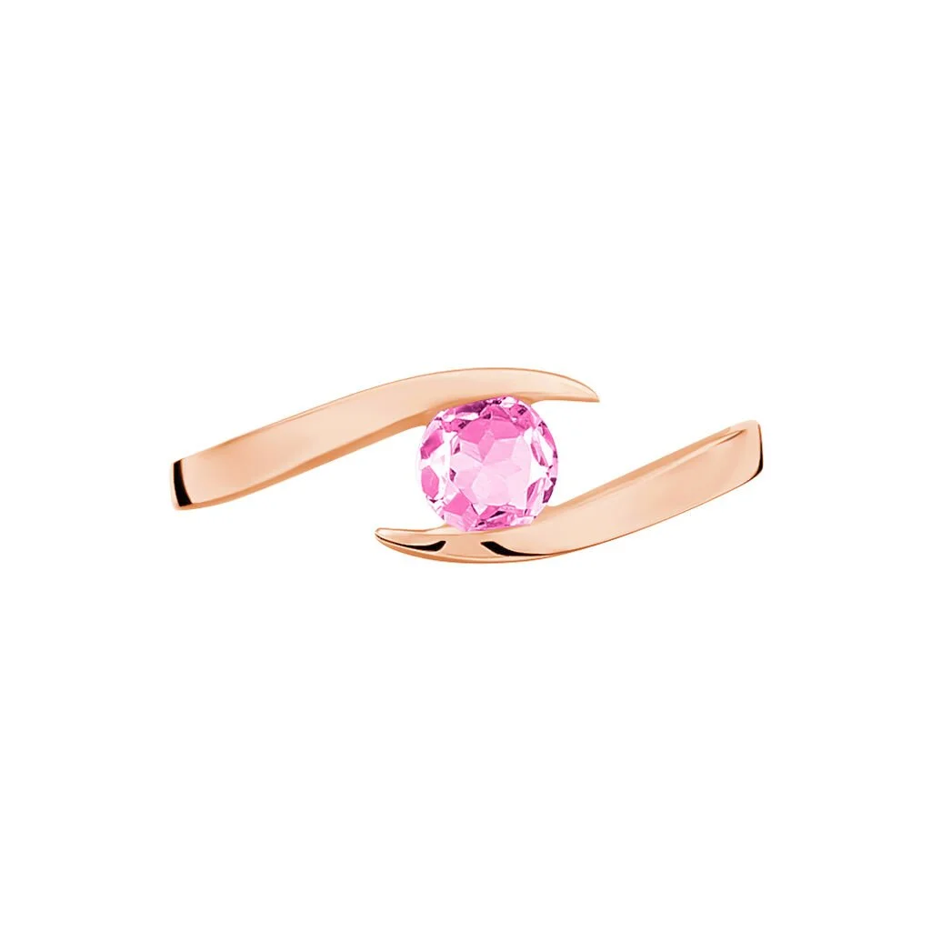 Histoire D'Or Bague Tiphaine Or Rose Tourmaline 4 Histoire D'Or Bague Tiphaine Or Rose Tourmaline – Image 2