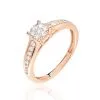 Histoire D'Or Bague Celia Or Rose Diamant