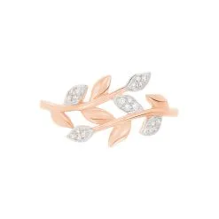 Histoire D'Or Bague Emelyne Or Rose Diamant -Boucles d'oreilles Bracelet Soldes B3DFRDW3A3 view1