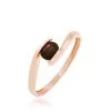 Histoire D'Or Bague Camilia Or Rose Quartz