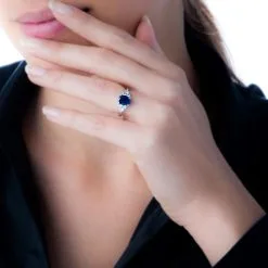 Histoire D'Or Bague Lea Or Rose Rubis Et Diamant 7 Histoire D'Or Bague Lea Or Rose Rubis Et Diamant -Boucles d'oreilles Bracelet Soldes B3DFRRR398 model0