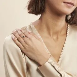 Histoire D'Or Bague Arzula Or Rose Topaze -Boucles d'oreilles Bracelet Soldes B3DFRTB741 model0