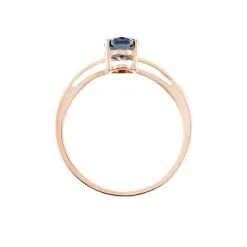 Histoire D'Or Bague Arzula Or Rose Topaze -Boucles d'oreilles Bracelet Soldes B3DFRTB741 view2