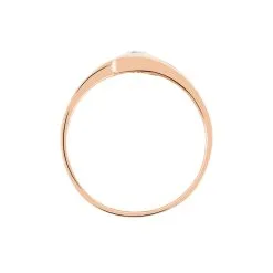 Histoire D'Or Bague Solitaire Camilia Or Rose Oxyde De Zirconium 9 Histoire D'Or Bague Solitaire Camilia Or Rose Oxyde De Zirconium -Boucles d'oreilles Bracelet Soldes B3DFRZW01S view2