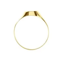 Histoire D'Or Chevalière Ovale Diamantee Soleil Or Jaune -Boucles d'oreilles Bracelet Soldes B3HMJW0119 view2