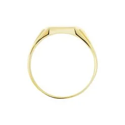 Histoire D'Or Chevalière Carree Diamantee Or Jaune 10 Histoire D'Or Chevalière Carree Diamantee Or Jaune -Boucles d'oreilles Bracelet Soldes B3HMJW0120 view2