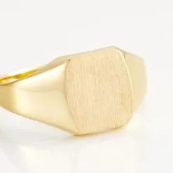 Histoire D'Or Chevalière Ayliz Or Jaune -Boucles d'oreilles Bracelet Soldes B3HMJW0208 view3