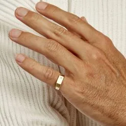 Histoire D'Or Chevalière Rectangle Or Jaune Oxyde De Zirconium -Boucles d'oreilles Bracelet Soldes B3HMJZW005 model2