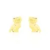 Histoire D'Or Boucles D'oreilles Puces Florenta Chat Or Jaune -Boucles d'oreilles Bracelet Soldes B3OEJW0563 master