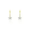 Histoire D'Or Boucles D'oreilles Chirine Or Jaune