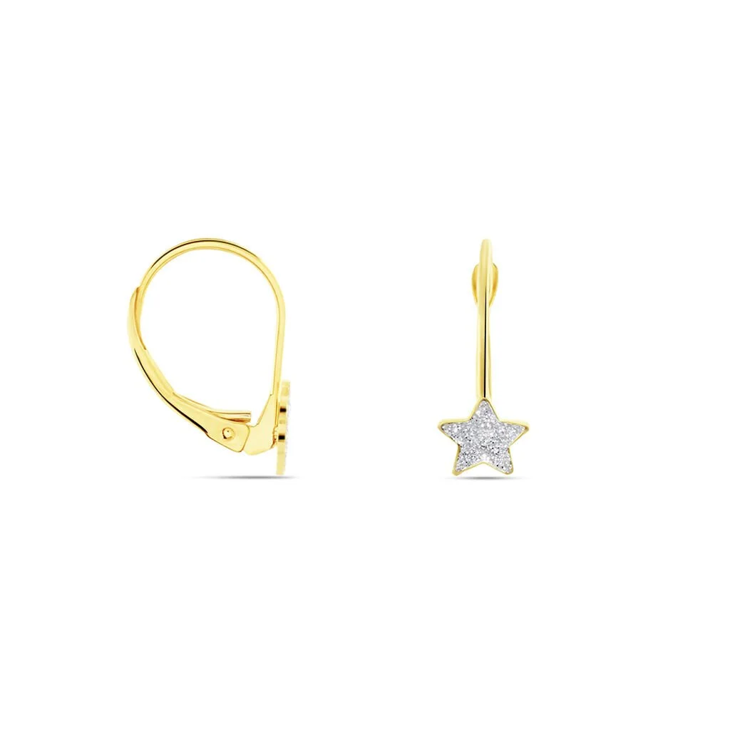 Histoire D'Or Boucles D'oreilles Chirine Or Jaune 4 Histoire D'Or Boucles D'oreilles Chirine Or Jaune – Image 2