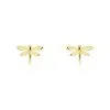 Histoire D'Or Boucles D'oreilles Puces Noelene Or Jaune