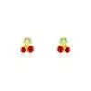 Histoire D'Or Boucles D'oreilles Puces Or Jaune Helicie Email -Boucles d'oreilles Bracelet Soldes B3OEJWR016 master
