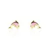 Histoire D'Or Boucles D'oreilles Puces Or Jaune Mael Smalto -Boucles d'oreilles Bracelet Soldes B3OEJWS480 master