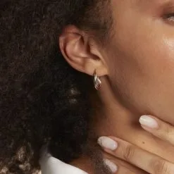 Histoire D'Or Créoles Tanya Or Tricolore -Boucles d'oreilles Bracelet Soldes B3OF3W0220 model1