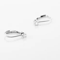 Histoire D'Or Boucles D'oreilles Pendantes Victoria Or Blanc Diamant 8 Histoire D'Or Boucles D'oreilles Pendantes Victoria Or Blanc Diamant -Boucles d'oreilles Bracelet Soldes B3OFBDW795 view2