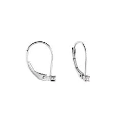 Histoire D'Or Boucles D'oreilles Pendantes Victoria Or Blanc Diamant -Boucles d'oreilles Bracelet Soldes B3OFBDW796 view1