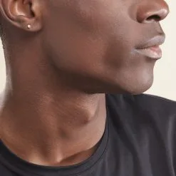 Histoire D'Or Boucles D'oreilles Puces Victoria Or Blanc Diamant -Boucles d'oreilles Bracelet Soldes B3OFBDW803 model1