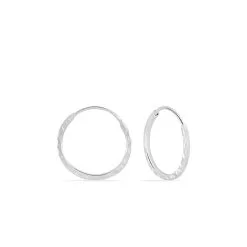 Histoire D'Or Créoles Valerina Or Blanc