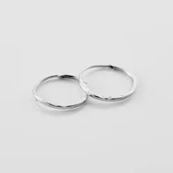 Histoire D'Or Créoles Valerina Or Blanc -Boucles d'oreilles Bracelet Soldes B3OFBW0258 view3