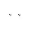 Histoire D'Or Boucles D'oreilles Puces Or Blanc Fidelia