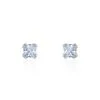 Histoire D'Or Boucles D'oreilles Puces Doreen Carre Or Blanc Oxyde De Zirconium -Boucles d'oreilles Bracelet Soldes B3OFBZB001 master