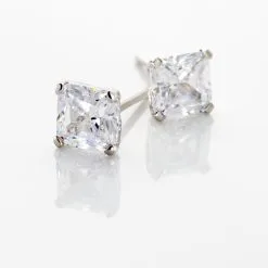 Histoire D'Or Boucles D'oreilles Puces Doreen Carre Or Blanc Oxyde De Zirconium 9 Histoire D'Or Boucles D'oreilles Puces Doreen Carre Or Blanc Oxyde De Zirconium -Boucles d'oreilles Bracelet Soldes B3OFBZW108 view2