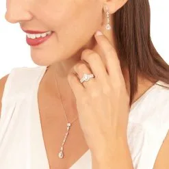 Histoire D'Or Boucles D'oreilles Pendantes Candia Or Blanc Oxyde De Zirconium 11 Histoire D'Or Boucles D'oreilles Pendantes Candia Or Blanc Oxyde De Zirconium -Boucles d'oreilles Bracelet Soldes B3OFBZW539 model1